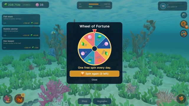 The wheel of fortune